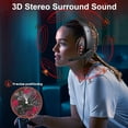 thumbnail image 6 of Stereo Gaming Headset for PS4, Xbox One,  PC, Mac, Laptop, EEEkit Wired Over Ear Headphones with Noise Canceling Mic, Surround Sound & Soft Memory Earmuffs, 6 of 8