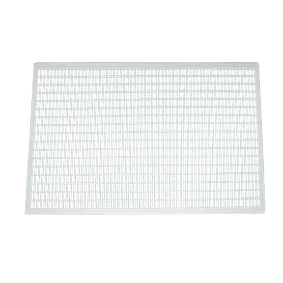 1-Frame Excluder Cuttable Beehive Divider for Honey Production & Hive Management (42x51x1cm, 100g)