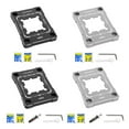 thumbnail image 2 of CPU Fixing Buckle CNC Aluminum Alloy AM5 Buckle Fix Frame Replacement Anti-pressure Accessories for AMD AM5 RYZEN 7000 Silver, 2 of 6