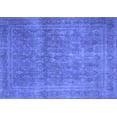 thumbnail image 1 of Ahgly Company Indoor Rectangle Persian Blue Bohemian Area Rugs, 2' x 5', 1 of 4