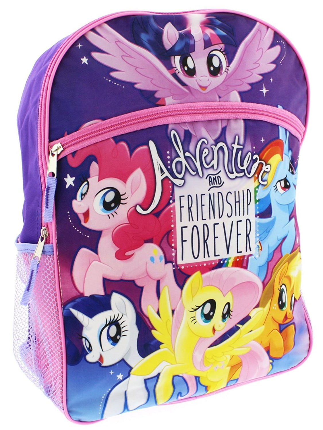 My Little Pony 5 piece Backpack School Set included Water bottle