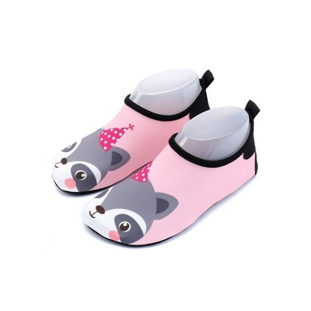 

UKAP Kids Aqua Socks Quick Dry Water Shoes Surf Beach Shoe Casual Barefoot Children Swim Comfort Cat 8.5C/9.5C