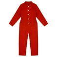thumbnail image 4 of YONGHS Kids Boys Turndown Collar Mechanic Coveralls Jumpsuit Long Sleeve Halloween Carnival Dress Up, 4 of 5