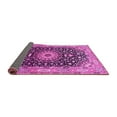thumbnail image 2 of Ahgly Company Indoor Rectangle Medallion Pink Traditional Area Rugs, 7' x 9', 2 of 4