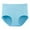 Light Blue, variant on BYHONG Women Solid High Waist Plus Size Underwear Ｍenstrual Pants Pure Underwear Menstrual Underwear Women&nbsp;Panties Green XXXL