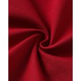 thumbnail image 6 of Yaoqi 3T Toddler Girl Outfit Set 4T Child Girls Clothing Ruffle Long Sleeves Cherry Embroidery Top Wide Leg Pants 2pcs Clothes Red, 6 of 6