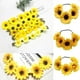 thumbnail image 2 of Guirnalda de girasol de imitación de margarita, tocado de fiesta, guirnalda de vacaciones bohemia, girasol, 2 of 6