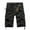 Black, variant on HCNTES Mens Cargo Shorts Cotton Drawstring Summer Beach Stretch Twill Chino Golf Shorts( Red,38)