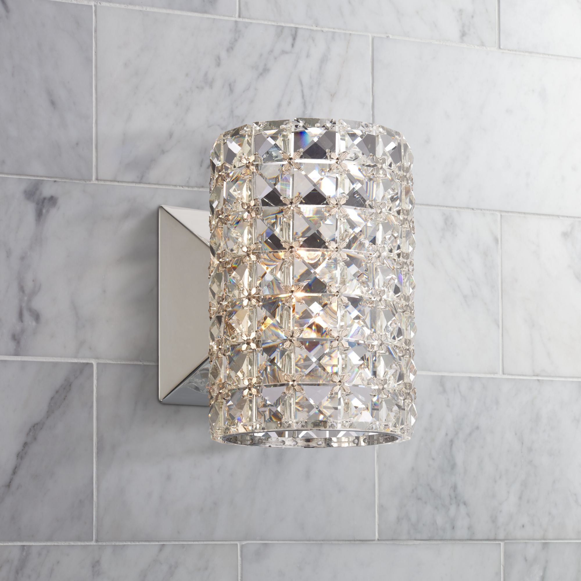 sparkly wall lights