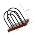 thumbnail image 2 of ETHZZLE Vinyl Records Storage Wood Album Holder for Home Users 1Pack, 2 of 6