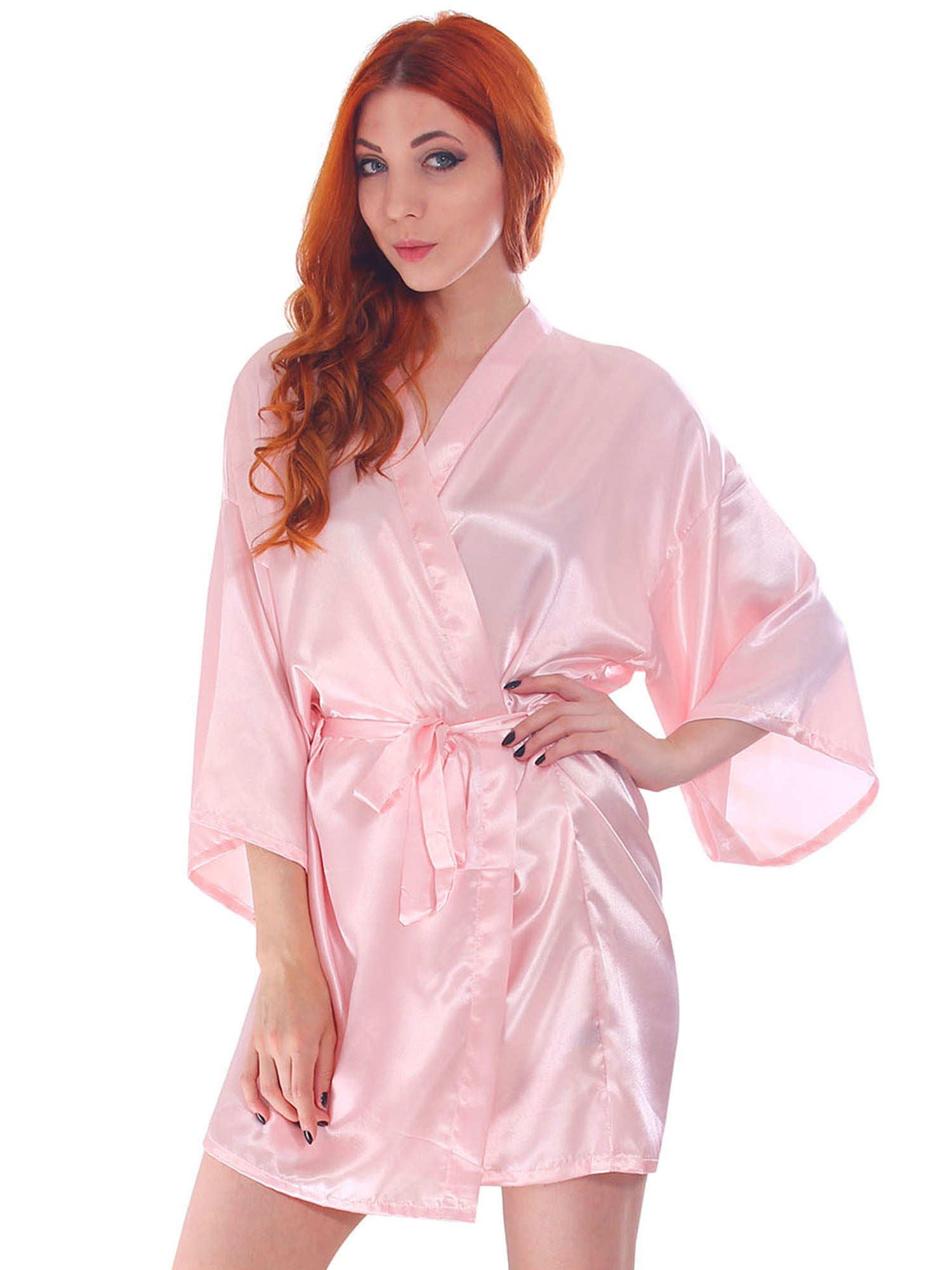 Download BASILICA - Women's Personalized Short Kimono Silk Satin ...