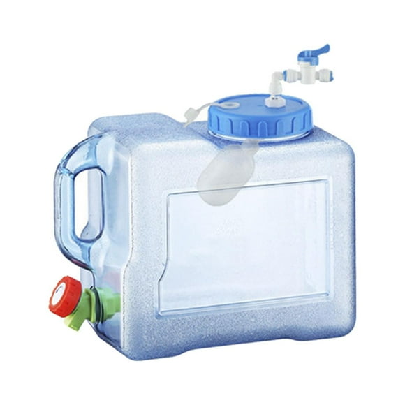 Contenedor de Agua Portador de Botella de Agua Botella de Agua Potable Jarra de Agua Portátil Barril de Almacenamiento de Agua para Barra de Té RV 8L