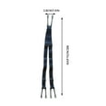 thumbnail image 3 of Cinturón elástico de PVC con tirantes, 3 tallas para adultos, adolescentes y niños. Suportes antideslizantes para patinaje sobre hielo, entrenamiento deportivo, estabilidad y comodidad, 3 of 8