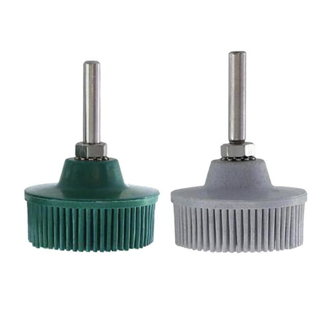 Herramienta de pulido de accesorio de cepillo de taladro de de cónicas de 2 x 1/4 '', grano 50/120 kusrkot Disco de cerdas cónicas