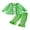 Green, variant on Cjfdfy Toddler Baby Girls Christmas Outfit Long Sleeve Plaid Tops With Bell Bottom 2 Piece Set Cute Santa Claus Christmas Tree Embroidery Christmas Fall Winter Clothes