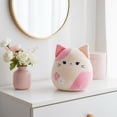 thumbnail image 5 of Squishmallow 8 in. Roseanne Sakura Cat Plush, 5 of 6