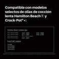 thumbnail image 3 of Tapa Olla de Cocción Lenta Hamilton Beach Ovalada 6 Qt | Tapa Freidora de Aire Integrada con 5 Configuraciones, 3 of 10