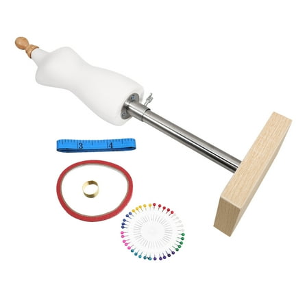 HAMPPLIES 1Pcs Mini Dress Form for Classroom Use Assorted Color Square Base Sewing Support