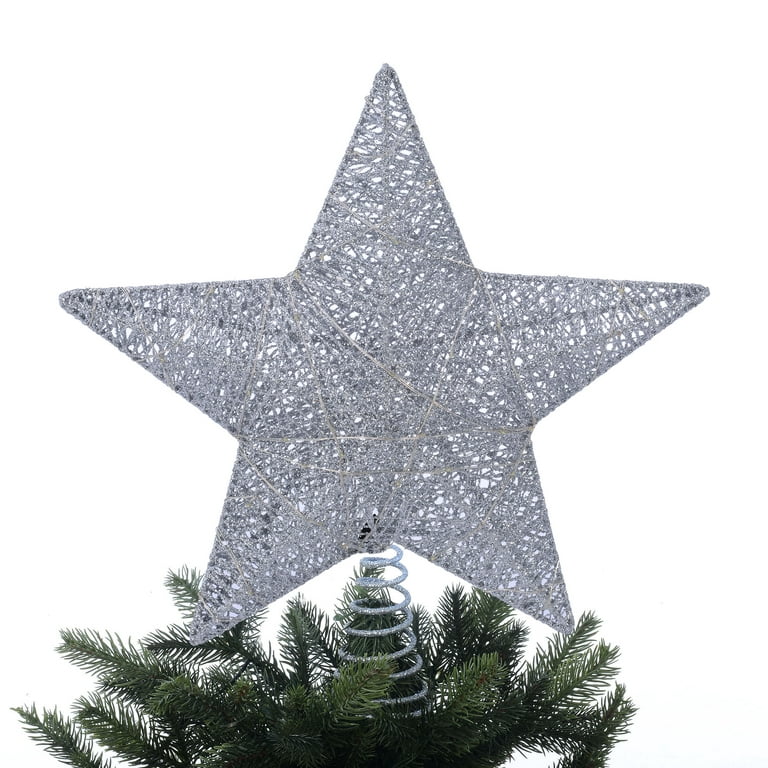 Star Embellishments, Silver Star Buttons - Assorted Sizes and