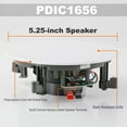 thumbnail image 4 of PYLE PDIC1656 - 5.25" In-Wall / In-Ceiling Speakers, 2-Way Flush Mount Home Speaker Pair, 150 Watt, 4 of 4