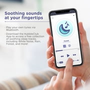 Hubble Connected Eclipse+ and Nursery Pal Link Video Baby Monitor Bundle. Eclipse+ Portable Soother. Nursery Pal Link Baby Monitor, Single Camera.