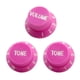 thumbnail image 2 of Perillas de Guitarra de Plástico Sunnimix 3 Unids 1 Volumen 2 Tonos Rosado, 2 of 8