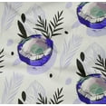 thumbnail image 5 of oneOone Cotton Poplin Twill Purple Fabric Tropical Craft Projects Decor Fabric Printed By The Yard 56 Inch Wide-XL, 5 of 5