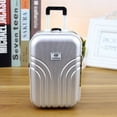 thumbnail image 1 of Creative Suitcase Piggy Bank Cute Mini Trolley Luggage Money Box Desktop Decoration, 1 of 9