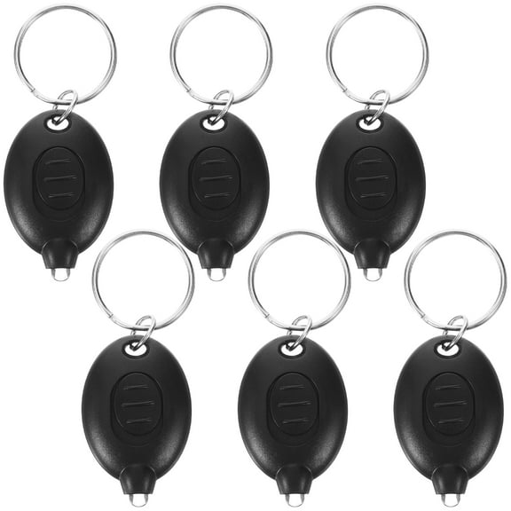 unbranded 6pcs Party Favors Keychain Mini Flashlight Keychain Pendants  Keychain Bag Hanging Decor