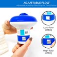 thumbnail image 3 of Mini Chemical Dispenser For Spas and Personal Pools| Compatible With Bromine & Chlorine, Supports 1’’ Tablets | Adjustable Control Ring For Customizable Flow Rate, 3 of 5