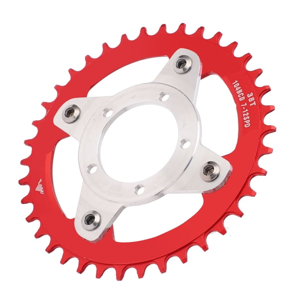 Adaptador de plato BCD Bling Bling kit de conversión de plato en T para bicicleta eléctrica 104BCD