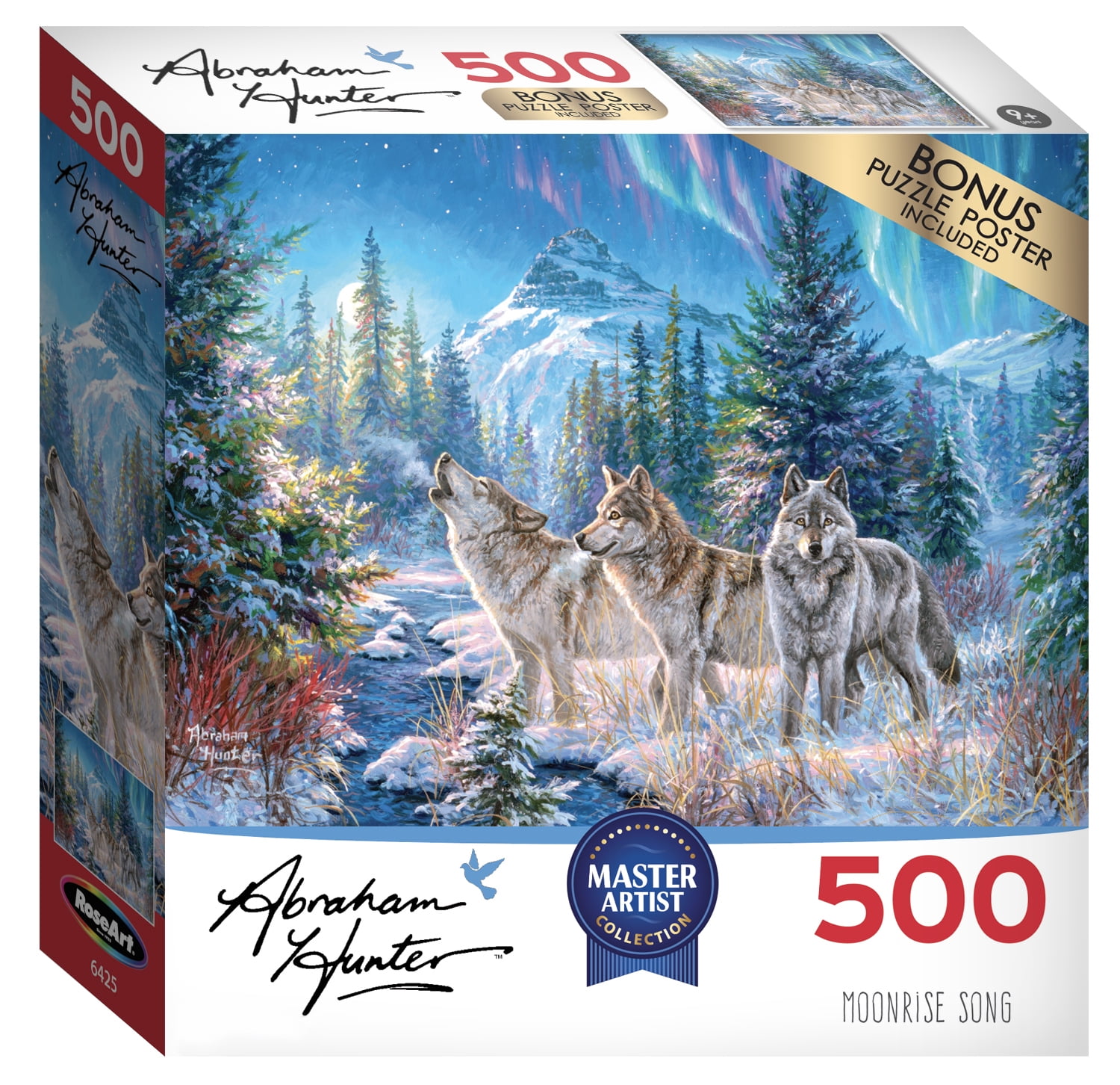 Winter Dogs 500 Piece Jigsaw Puzzle