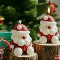 thumbnail image 2 of Cheapark Santa Claus Scented Candle - Cozy Long-Lasting Soothing Aroma for Indoor Home/Table/Entryway Festive Christmas Holiday Ambiance Decor, 2 of 8