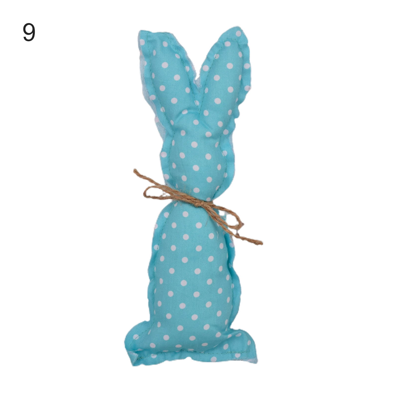 Opolski Easter Style Cute Rabbit Shape Fabric Art Decor Vivid Clear Pattern Fabric Fabric Toy