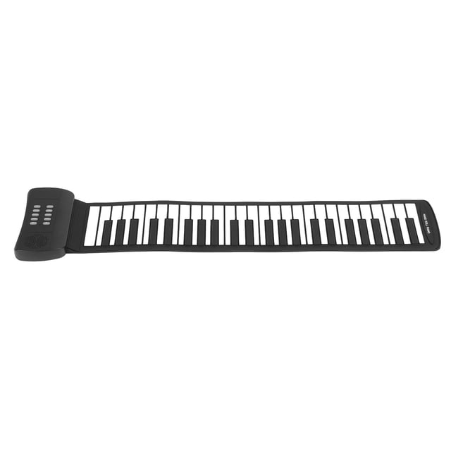 Piano Portátil Enrollable De 49 Teclas Con Sonido Envolvente 4D, Alimentado Por USB Y Batería, Ideal Para Niños Y Principiantes.