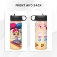 thumbnail image 4 of Shimmer And Shine Water Bottle, Cute Pattern Stainless Steel Vacuum Insulated Water Bottle with Straw, 18OZ Portable Leak Proof Drinking Bottle for Outdoor Office Travel School, 4 of 8