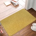 thumbnail image 5 of Daiia Gold Shiny Front Door Mat, Heavy Duty Durable Welcome Mat for Outdoor Indoor, Dirt Trapper Waterproof Super Absorbent Door Mat, 16" x 24", 5 of 9