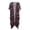 Breast Cancer Prevention and Treatment Pattern, variant on HELLHERO Cat Paw Print Pattern Long Kimono Swimsuit Cover Up Casual Polyester Loose Bathing Suit Cover Up