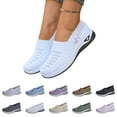 thumbnail image 2 of Orthopedic Dress Shoes for Women Arch Support Slip on Non Slip Tennis Shoes Breathable Mesh Stretch Work Shoes Comfort 2026 New Orthopedic Shoes, 2 of 6