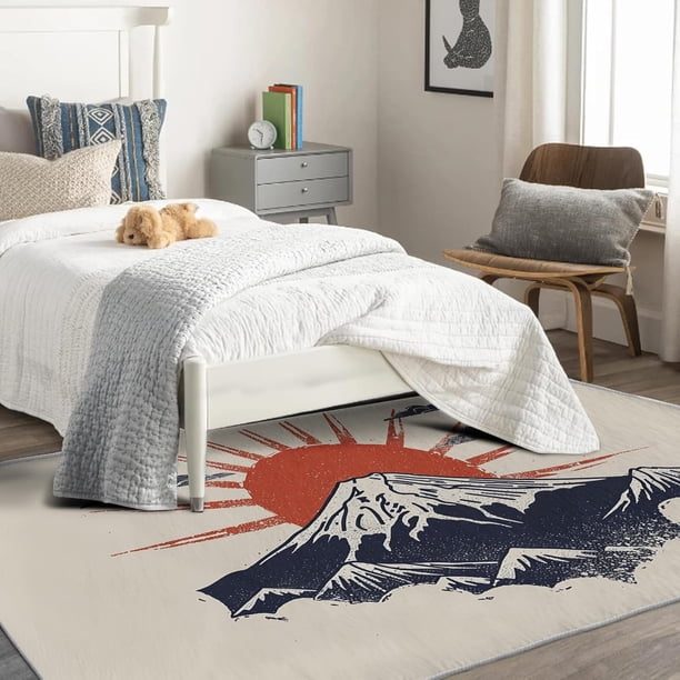 2枚セットKoji Yamaguchi Rug Japanese Rugs for Living Room - 2x3 Rug - Japanese Rug - Japan