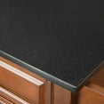 thumbnail image 5 of Kingfisher Lane Solid Black Granite Top Kitchen Island in White, 5 of 5