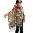 thumbnail image 5 of Cauagu Cute Anemone Fish Print Women Wrap Shawl tassels Scarves Retro Scarf 77.6"X28.3", 5 of 8