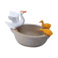 thumbnail image 3 of de Resina, Estatua Creativa, Soporte Decorativo para Bonsái, para Balcón, Hogar, Césped, Decoración Creativa Rural, Decoración para redondo mayimx Maceta, 3 of 7