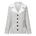 thumbnail image 4 of BILIKEYU Women's Winter Warm Fleece Lined Plain Color Coats Outerwear, Fleece Jacket Women, Winter Coats for Women, Winter Jackets for Women, 4 of 6