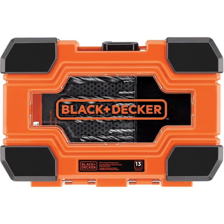 BLACK+DECKER 20-Piece Assorted High-speed Steel Jobber Length