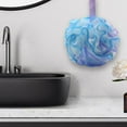 thumbnail image 5 of Bath Sponge Shower Bath Mesh Pouf Shower Ball Body Scrubber  Exfoliating Bath Sponge for Women and Men Beauty Bathing Accessories Violet, 5 of 7