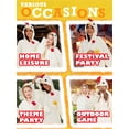 thumbnail image 5 of White Chicken Onesie Pajama Kids Unisex Animal Costumes Polyester One-Piece Sleepwear for Boys and Girls 6-8Years, 5 of 6