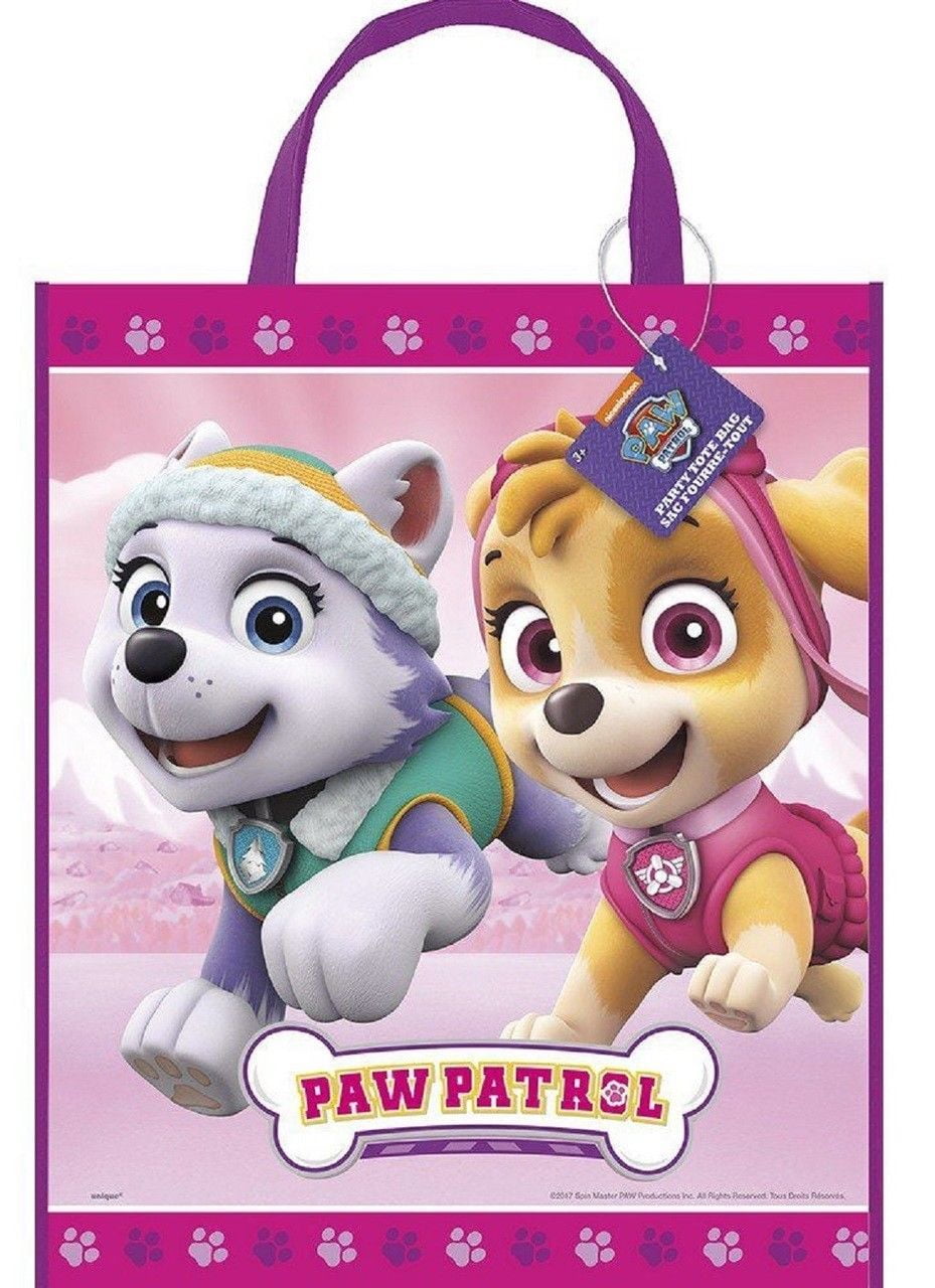 Party Supplies - Paw Patrol Girl - Tote Bag - 12ct - Walmart.com