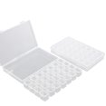 thumbnail image 4 of 3 Ensembles Boîte de Peinture Diamant 28 Compartiments Boîte de Rangement en Plastique, 4 of 10