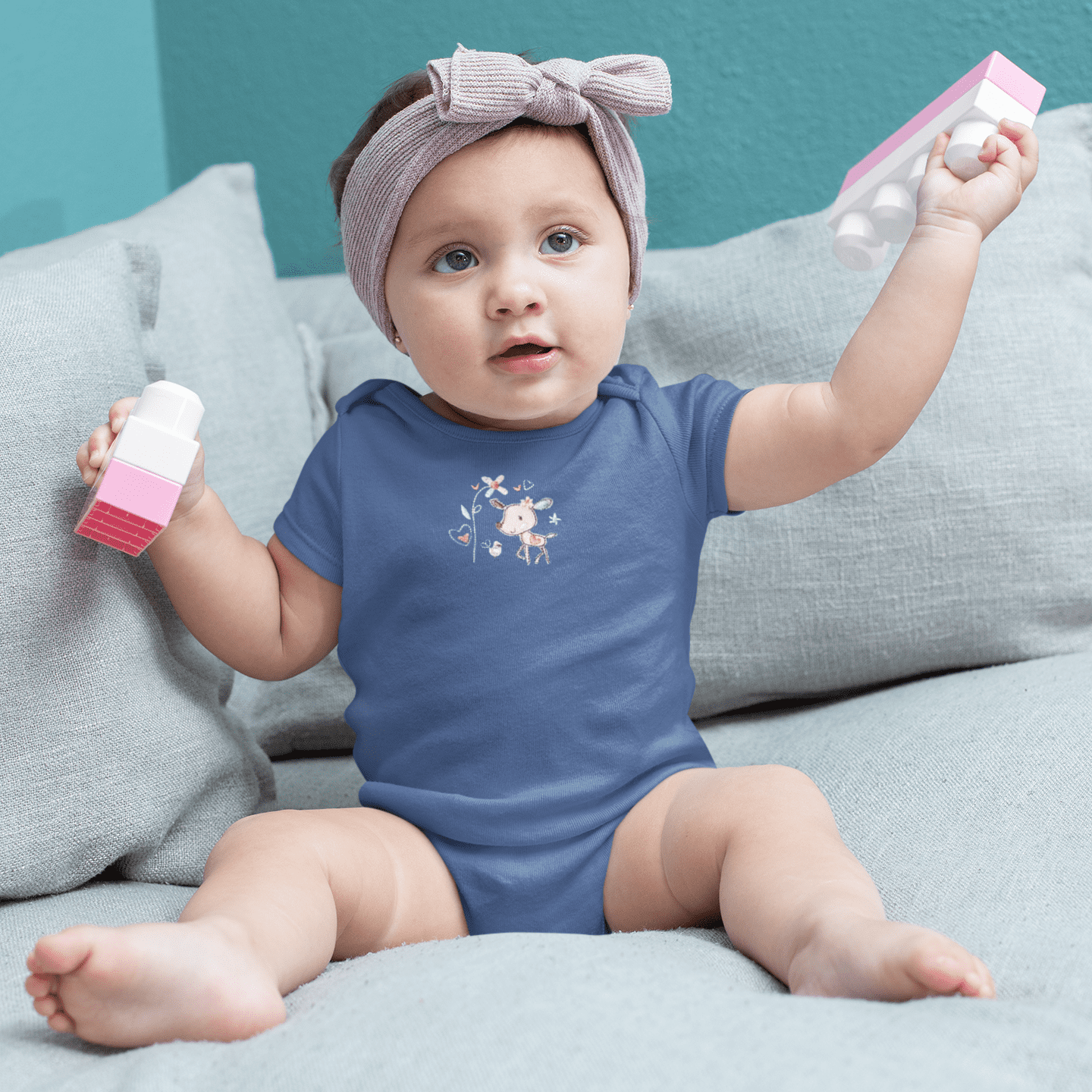 Baby Bright Newborn Essentials Must Have Clothes for Baby Girl, Outfit Gifts for Infant, Baby Shower Gift, 8-Pieces, Size 0-3 Months
